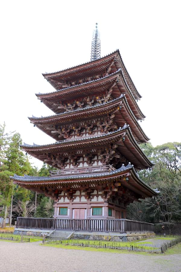 醍醐寺五重塔の接写