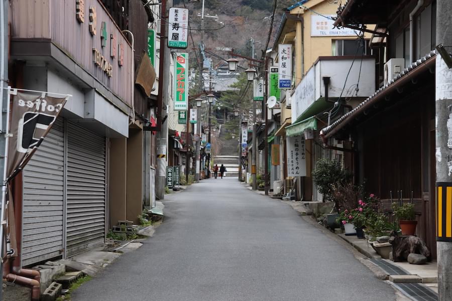 奈良の長谷寺の門前町